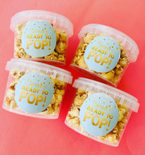 Load image into Gallery viewer, Personalised Gourmet Caramel Popcorn Tubs