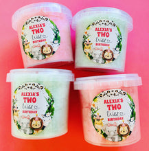 Load image into Gallery viewer, Personalised Regular Fairy Floss Tubs