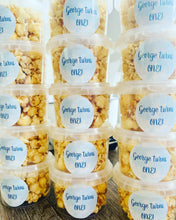 Load image into Gallery viewer, Personalised Gourmet Caramel Popcorn Tubs