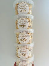 Load image into Gallery viewer, Personalised Gourmet Caramel Popcorn Tubs