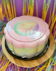 Rainbow Fairy Floss Cake