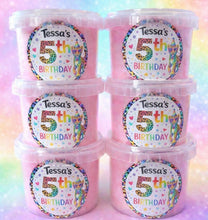 Load image into Gallery viewer, Personalised Small Fairy Floss Tub