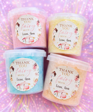 Load image into Gallery viewer, Personalised Regular Fairy Floss Tubs