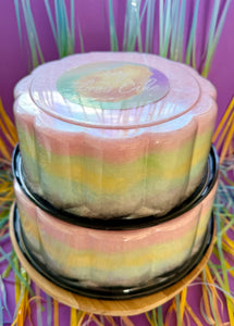 Rainbow Fairy Floss Cake