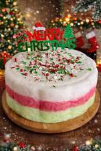 Load image into Gallery viewer, Christmas Fairy Floss Cake
