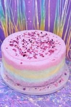 Load image into Gallery viewer, Rainbow Fairy Floss Cake