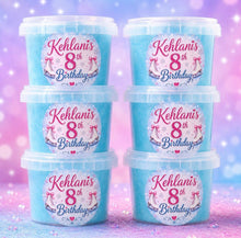 Load image into Gallery viewer, Personalised Small Fairy Floss Tub
