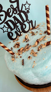 Father's Day Fairy Floss Cake