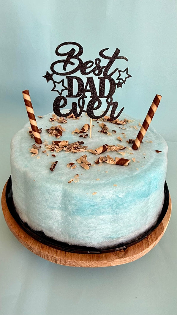 Father's Day Fairy Floss Cake