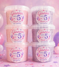 Load image into Gallery viewer, Personalised Small Fairy Floss Tub