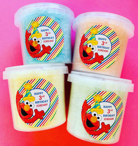 Personalised Regular Fairy Floss Tubs