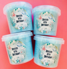 Load image into Gallery viewer, Personalised Regular Fairy Floss Tubs