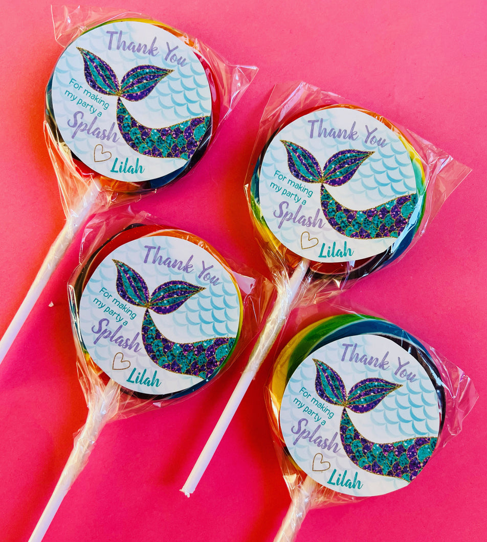 Personalised Lollypops