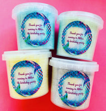 Load image into Gallery viewer, Personalised Regular Fairy Floss Tubs