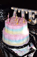 Load image into Gallery viewer, Rainbow Fairy Floss Cake