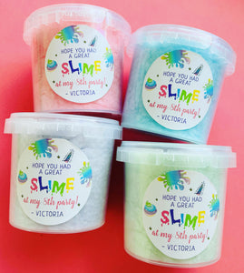 Personalised Regular Fairy Floss Tubs