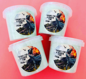 Personalised Regular Fairy Floss Tubs