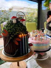 Load image into Gallery viewer, Rainbow Fairy Floss Cake