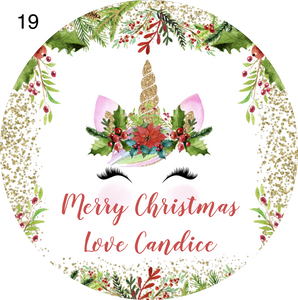 CHRISTMAS Personalised Lollypop