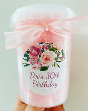 Load image into Gallery viewer, Personalised Deluxe Fairy Floss Tub