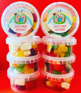 Personalised Lollie Tubs