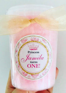 Personalised Deluxe Fairy Floss Tub