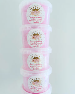 Personalised Small Fairy Floss Tub