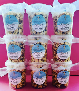 Personalised Deluxe Gourmet Caramel Popcorn Tubs