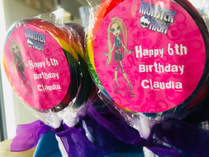 Personalised Lollypops