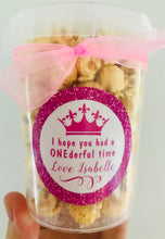 Load image into Gallery viewer, Personalised Deluxe Gourmet Caramel Popcorn Tubs